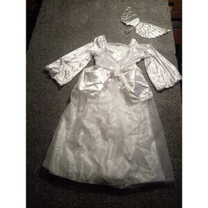 Angel Costume Girls Pre Owned Size 8/10 Wings Included